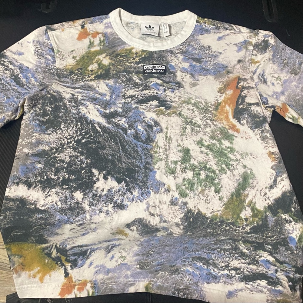 Adidas Multicolor Patterned Tee - image 1